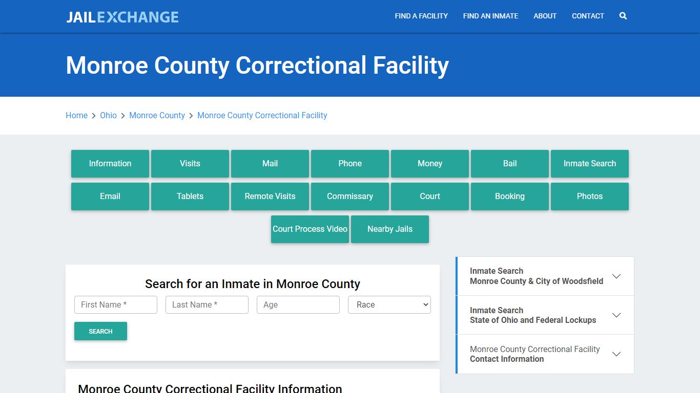 Monroe County Correctional Facility - Jail Exchange